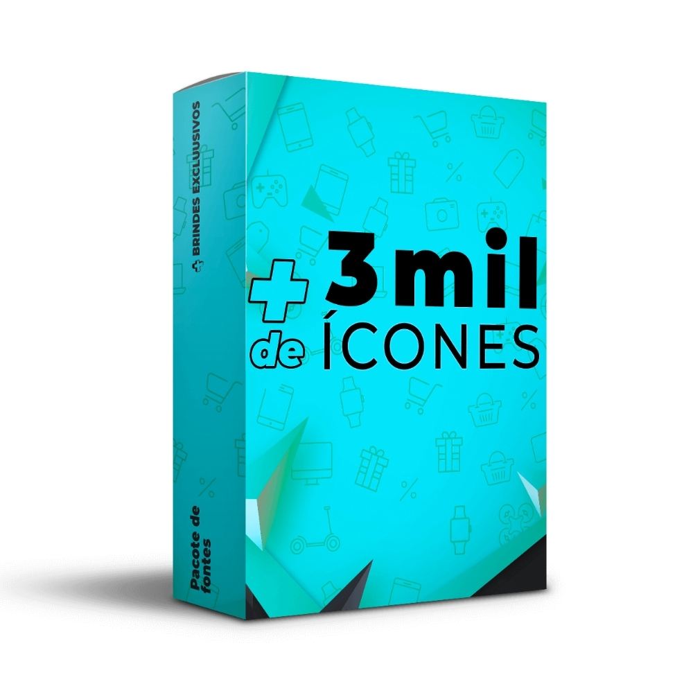+3.000 ícones